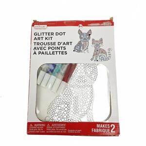 Creatology - Glitter Dot Art Kit‎ - Makes 2 Dog/Cat